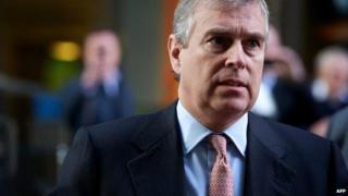 Prince Andrew sex claims 'emphatically denied' by palace - BBC News