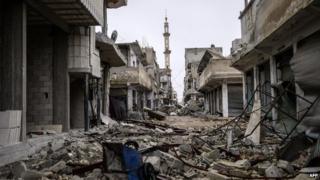 Kobane: Assessing the devastation - BBC News