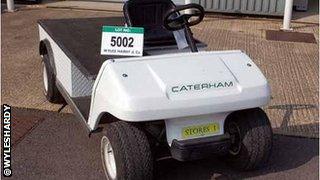 Caterham golf buggy