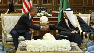 Gulf leaders back out of Camp David summit in 'snub' to Obama - BBC News