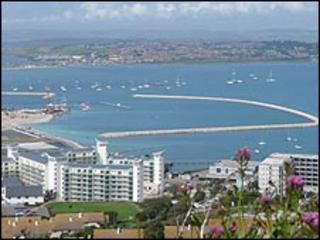 View of the site for the new Portland marina