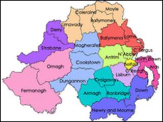 Proposed council boundaries