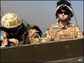 British troops in Basra