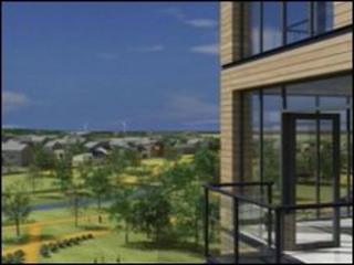 Artist's impression of the new development