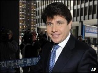 Former Illinois Governor Rod Blagojevich on 10 February 2010