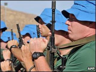 UN peacekeepers in Chad