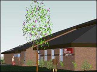 Architect drawings of Dumyat Centre extension