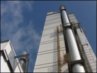 Hanson cement works at Padeswood, Flintshire