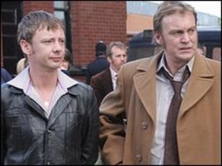 John Simm and Philip Glenister