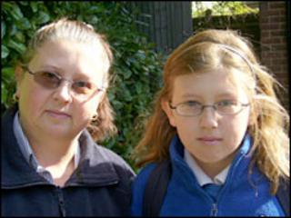 Jane Renvoize and daughter Aimee