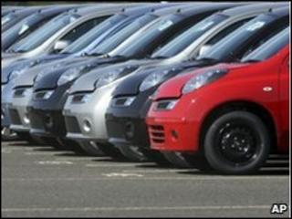 Nissan car factory