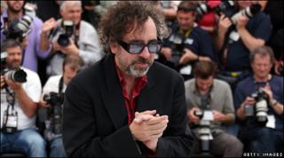 Tim Burton meets the press at the Cannes Film Festival