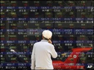 Stock screens in Asia
