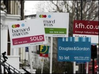 For sale signs