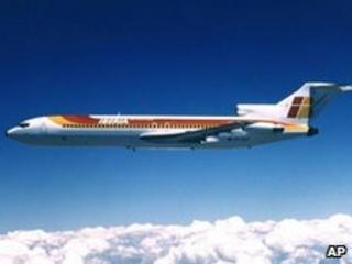 Iberia plane