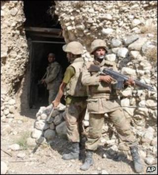 Pakistani troops
