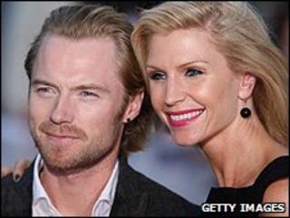 Ronan and Yvonne Keating