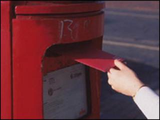 Posting a letter