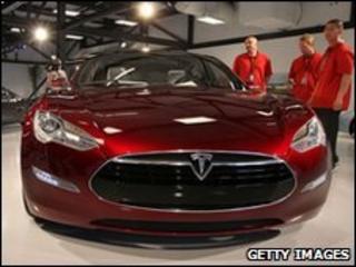 Tesla car