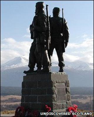 Commando Monument at Spean Bridge