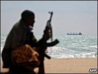 Armed Somali pirate (file photo)