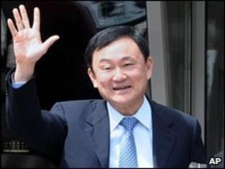 Thaksin Shinawatra, in Montenegro on 26 April 2010