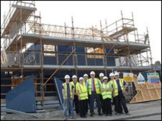 New council house in Plean
