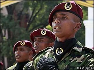Sri Lankan troops