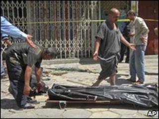 The body of a jeweller in Baghdad