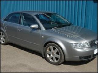 Keith Johnston's car