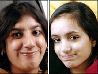 From left: Nabiha and Maleha Masud