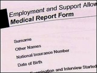 Medical assessment form