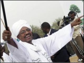 Sudanese President Omar al-Bashir, 1 May 2010