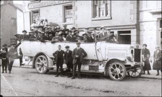 Aboard a White Rose bus