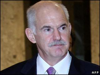 Greek PM George Papandreou