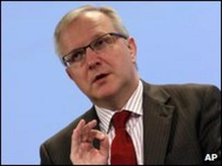 Olli Rehn, the European Commissioner for Economic and Monetary Affairs