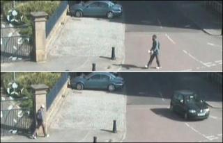 CCTV images of suspect