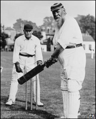 WG Grace, author of a letter auctioned to raise money for a new cricket museum in Cardiff