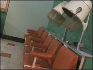 1950s fixtures and fittings in Lewis's