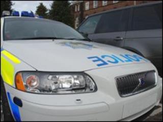Cumbria Police car