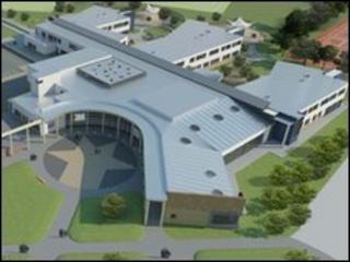 Concept image of the new building