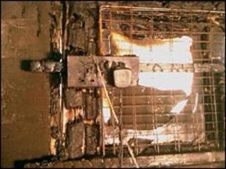 An electrical socket thought to have caused a blaze at Dorset Drive in Wrexham