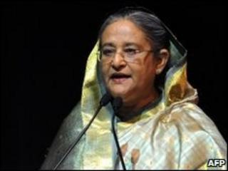 Bangladeshi Prime Minister Sheikh Hasina, file image