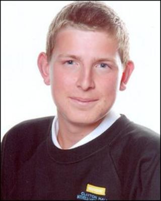 Thomas Buckett who fell from his school roof