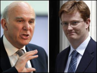 Vince Cable and Danny Alexander