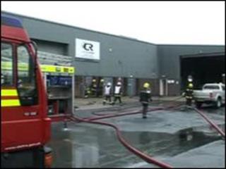 Crumb Rubber fire