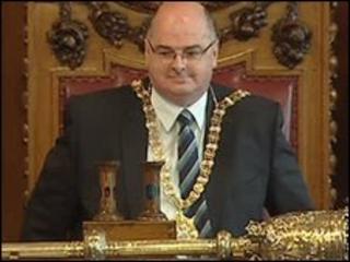 Pat Convery, Belfast's new lord mayor