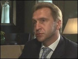 Igor Shuvalov, Russia's first deputy Prime Ministe