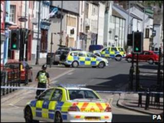 Duke Street in Whitehaven, Cumbria