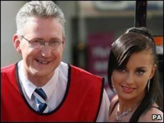 Lembit Opik and Gabriela Irimia